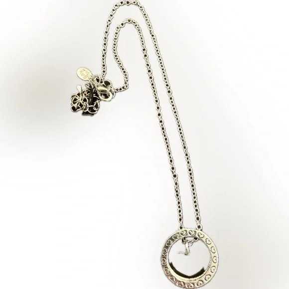 👯‍♀️ “Best Friends” Pink Heart 🩷 Necklace & Removable Ring Set by Cookie Lee - Picture 11 of 11